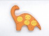 brachiosaurus figurina lemn